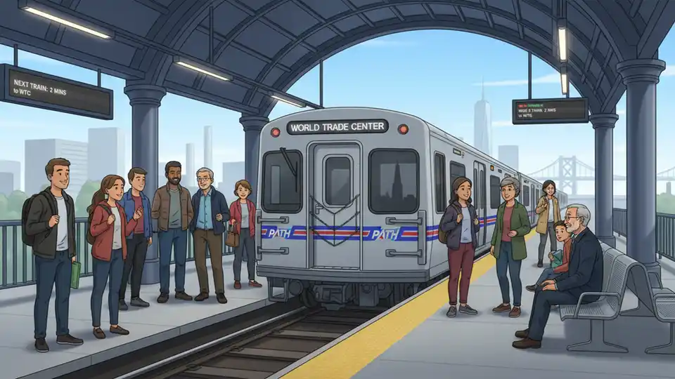 PATH Adjusts Harrison Access for Weekend Operations