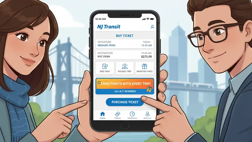 NJ Transit Launches Rewards for Mobile Riders