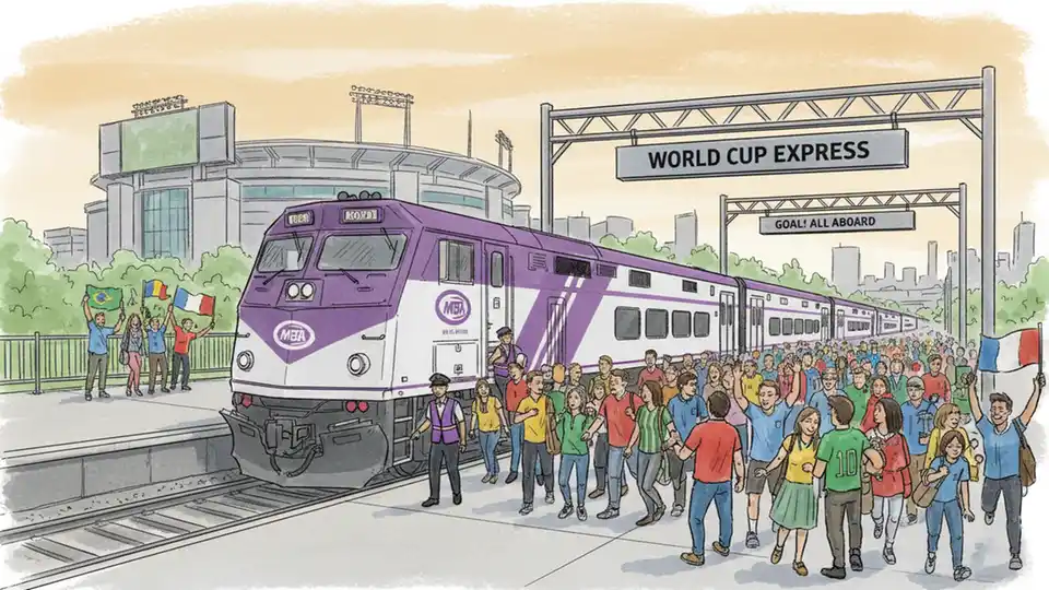 MBTA Expands Rail Service for World Cup Matches