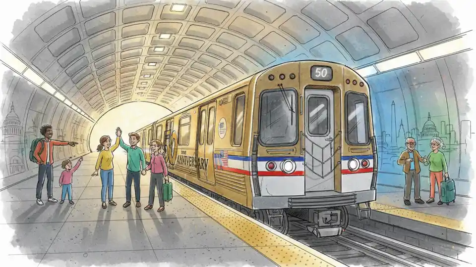 Metro Celebrates 50 Years With Record Ridership