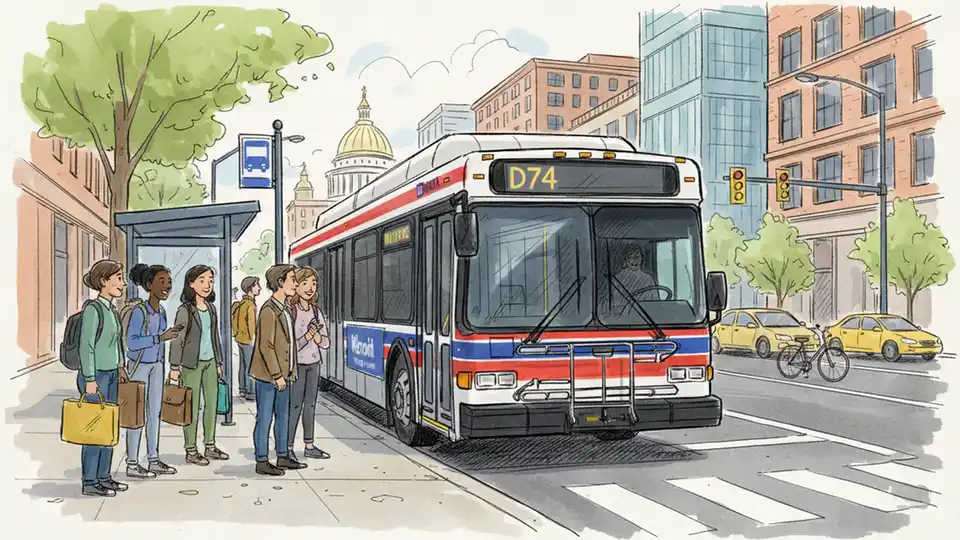 Metro Restores D74 After Mechanical Issue