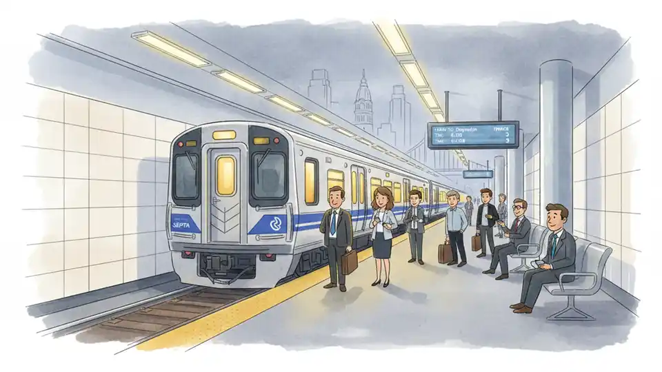 Philadelphia Rail Responds to Mechanical Issue