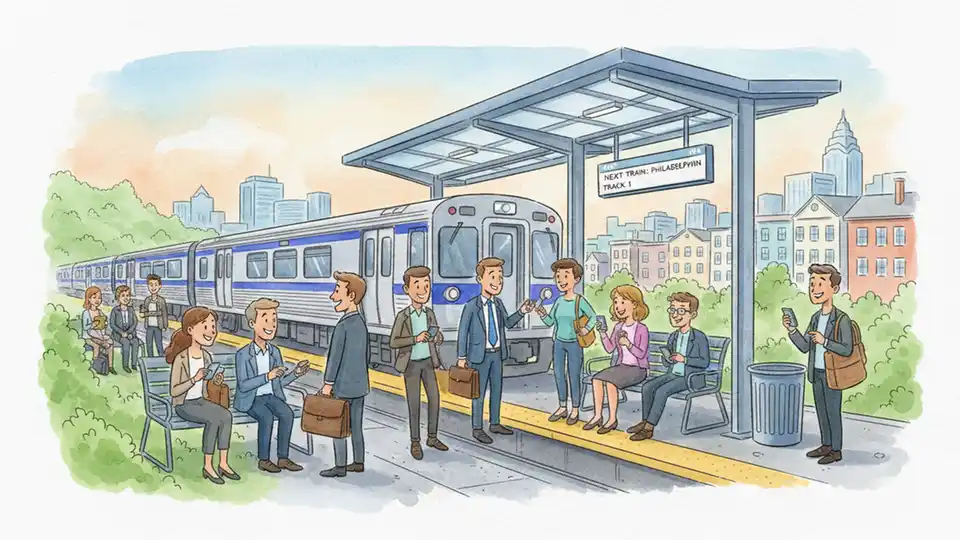 Philadelphia Rail Stabilizes Service After Track Repairs