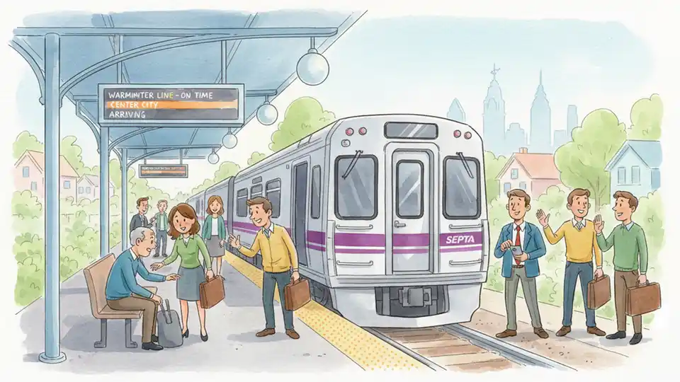 Philadelphia Rail Responds to Mechanical Issue