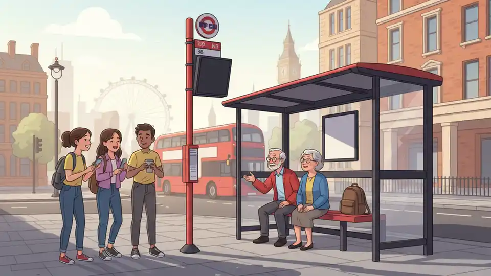 London Transit Repairs Villa Road Display