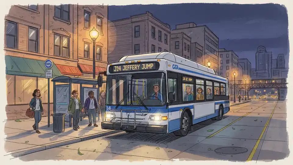 Chicago CTA Extends J14 Evening Service Hours