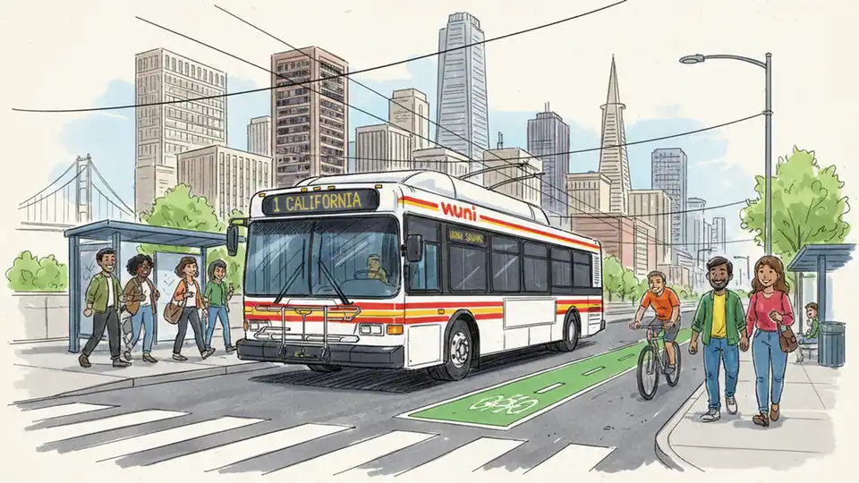 SF Muni Reroutes Routes 2, 19 Near Sutter