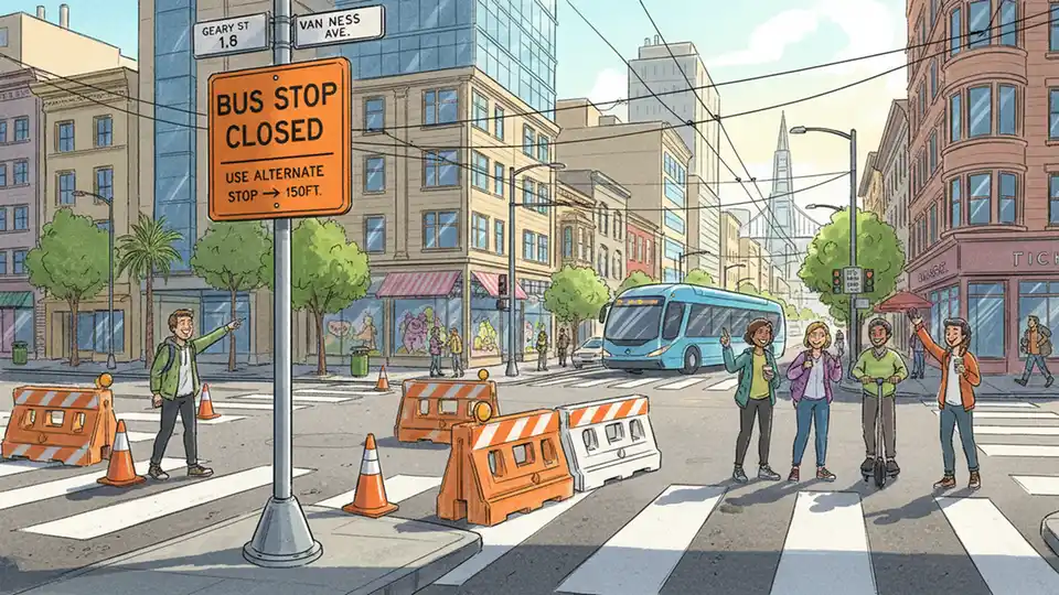 SF Transit Adjusts Service for Newark Construction