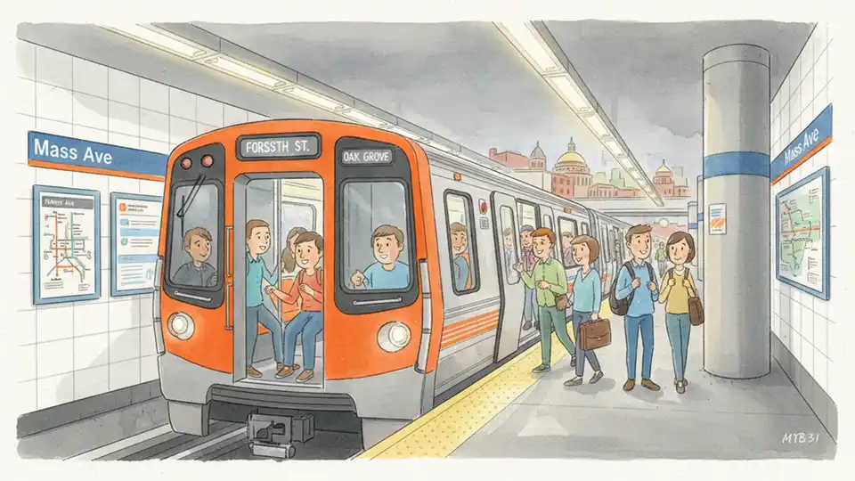 Boston Orange Line Restores Service After Delay