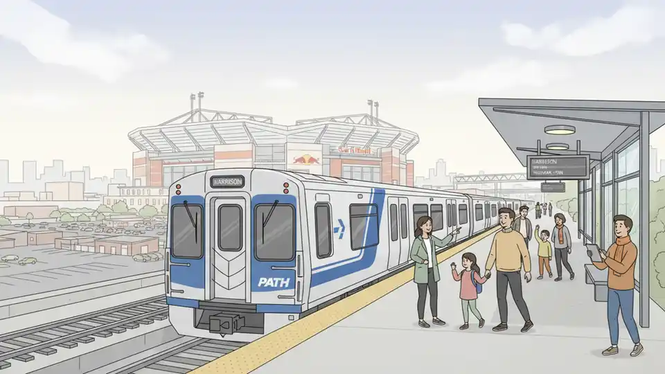PATH Adjusts Service for Stadium Event March 29