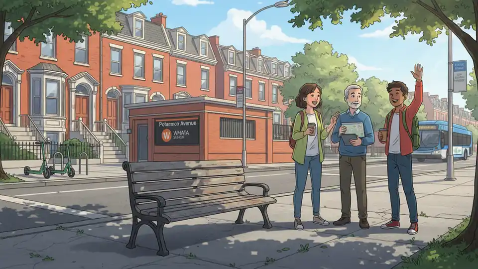 Metro Investigates Missing Benches at Potomac Avenue