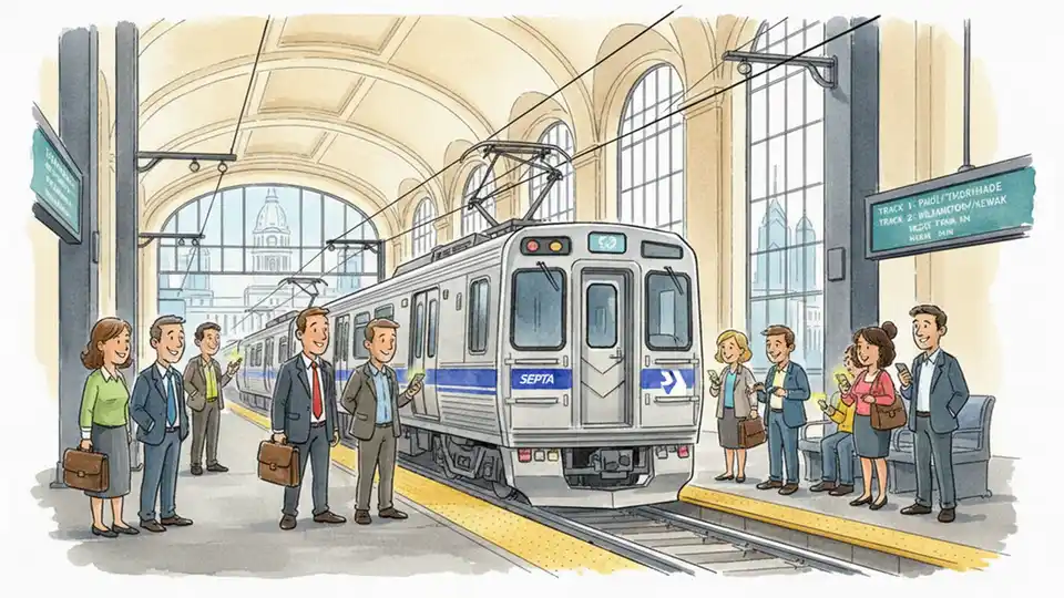 SEPTA Manages Chestnut Hill West Delay