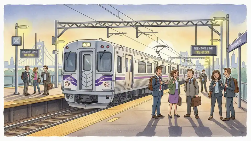 Philadelphia Restores Trenton Line After Mechanical Issue