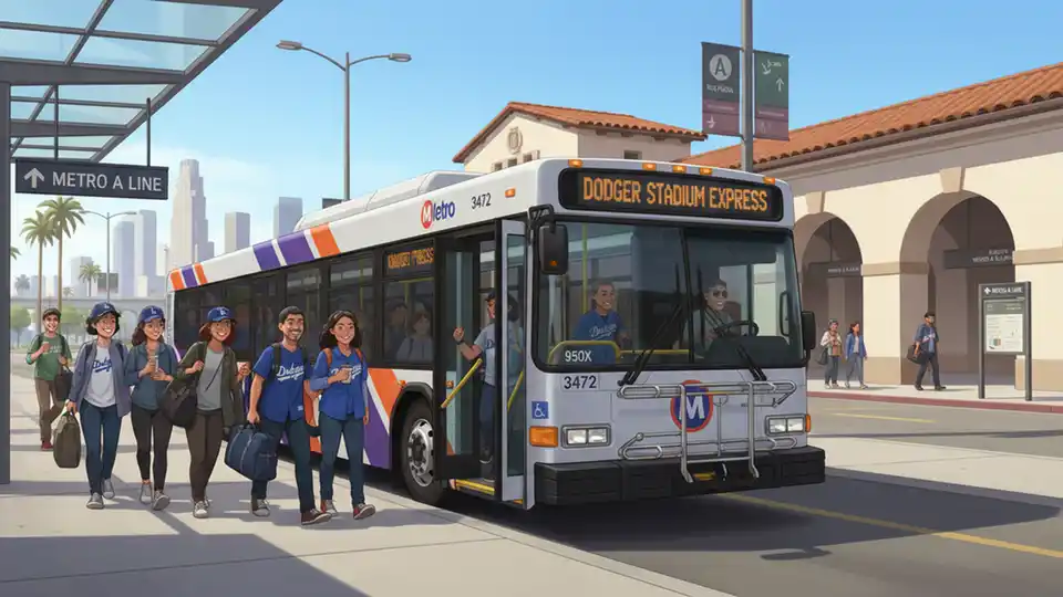 LA Restores Free Dodger Stadium Express Service