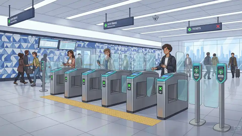 PATH Upgrades Fare Gates Across NY-NJ System