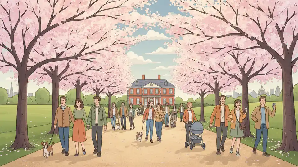 Greenwich Park Blooms Draw Transit Planning Surge