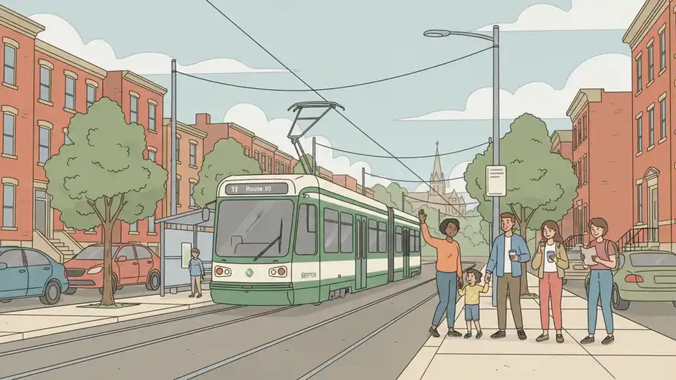 SEPTA Restores T1 Trolley Service After Derailment