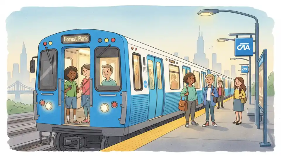 CTA Blue Line Maintains Track Safety Overnight