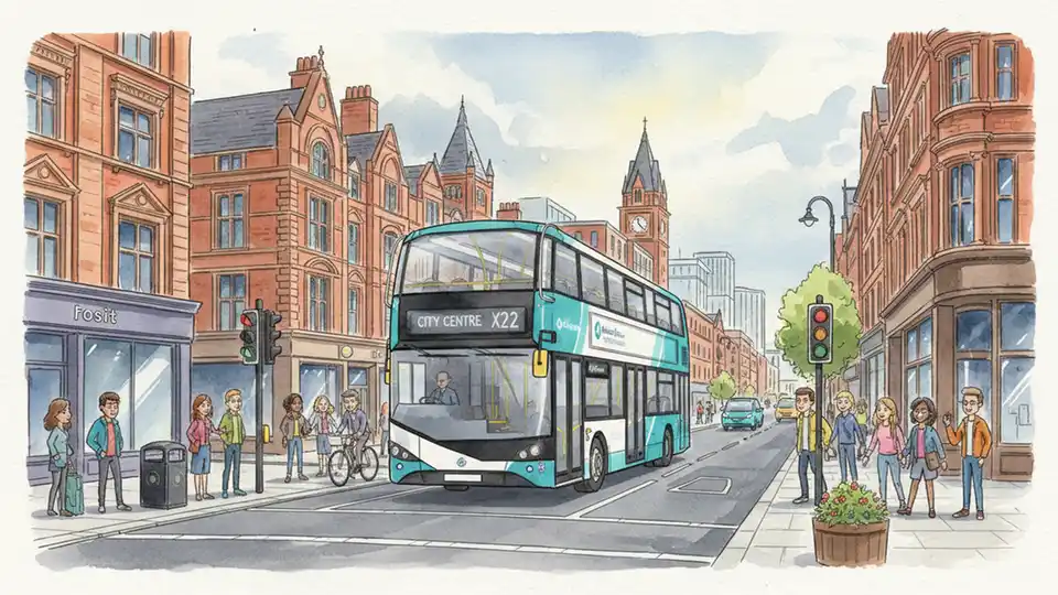 Birmingham Coordinates Weekend Bus Detours for Crane Work