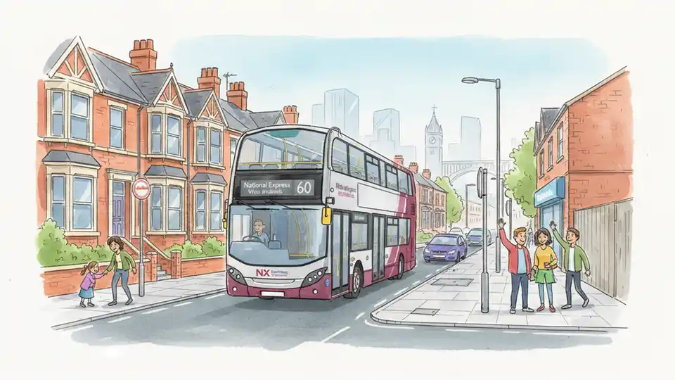 West Midlands Coordinates Bus Reroutes for Road Work