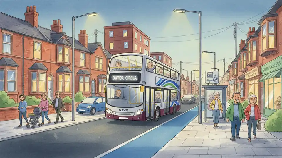 West Midlands Upgrades Lighting Along Bus Corridor