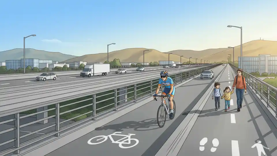 VTA Enhances Cyclist Safety at Freeway Crossings