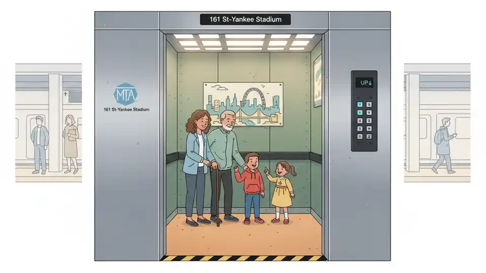MTA Upgrades Elevators at Yankee Stadium Station