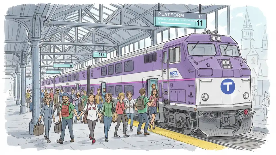 MBTA Adds Event Trains for Soccer Match Crowds