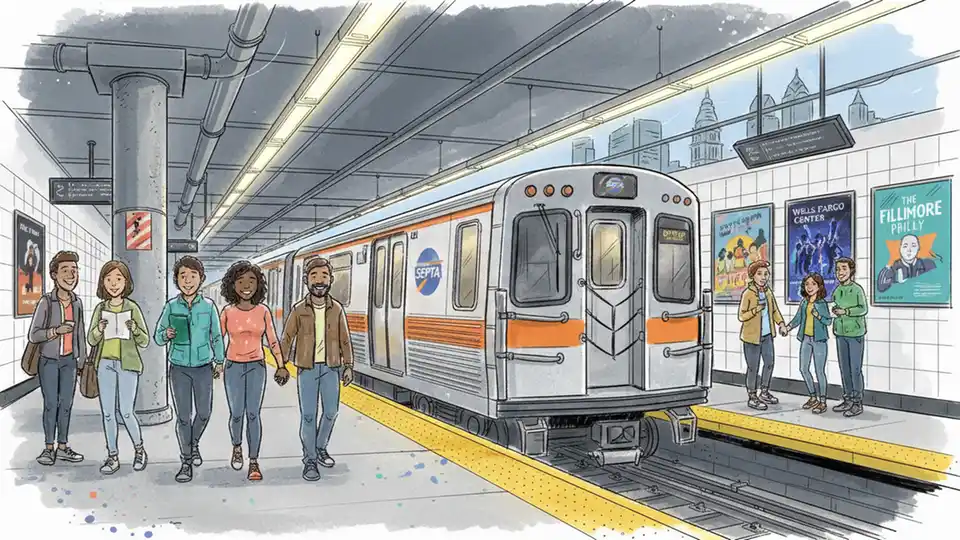 SEPTA Links Philadelphia Concert Venues by Subway
