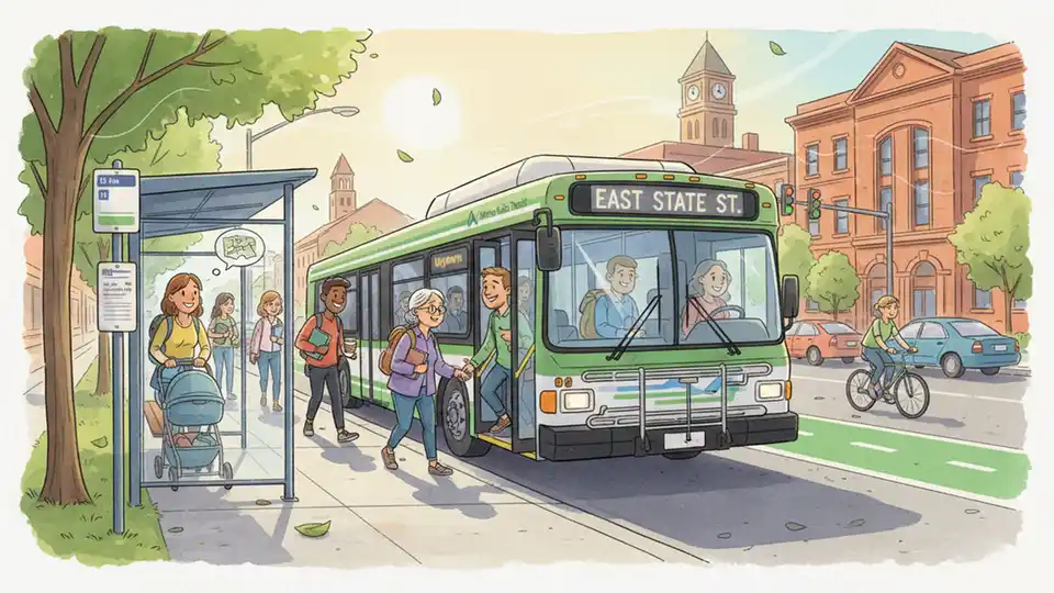 Athens Adds Bus to Ease Crowding on Key Routes