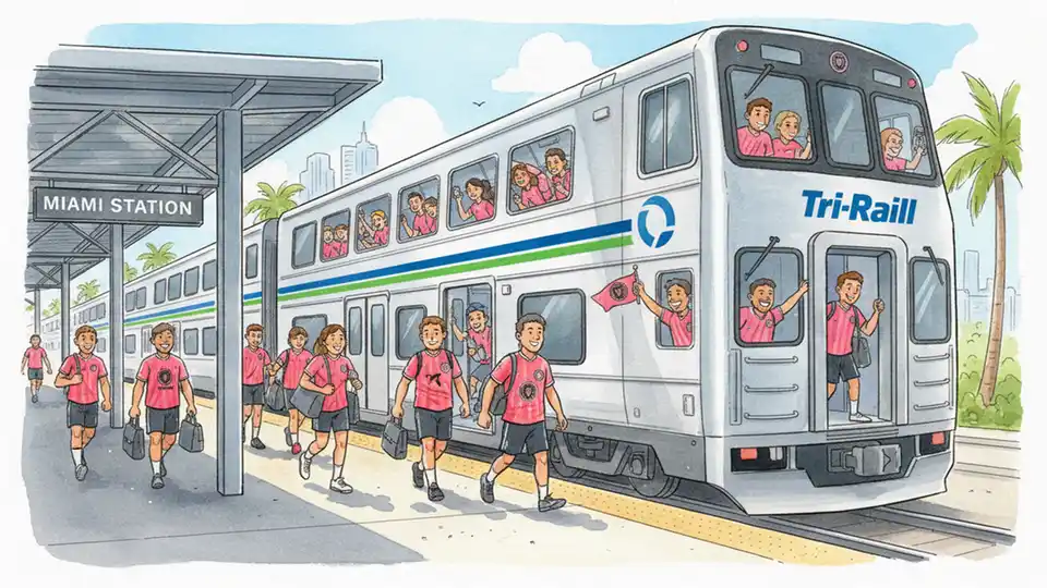 Miami Fans Choose Tri-Rail for Stadium Access