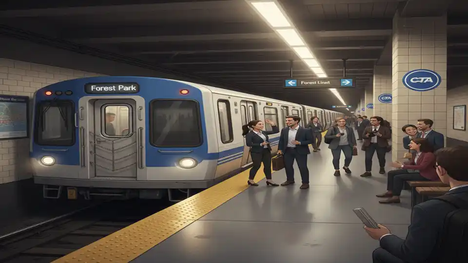 Blue Line Track Work Maintains Service Continuity