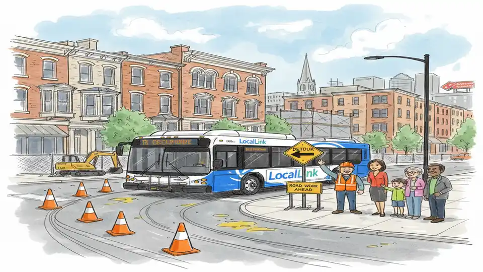 MTA Route 36 Adjusts for Watermain Repairs