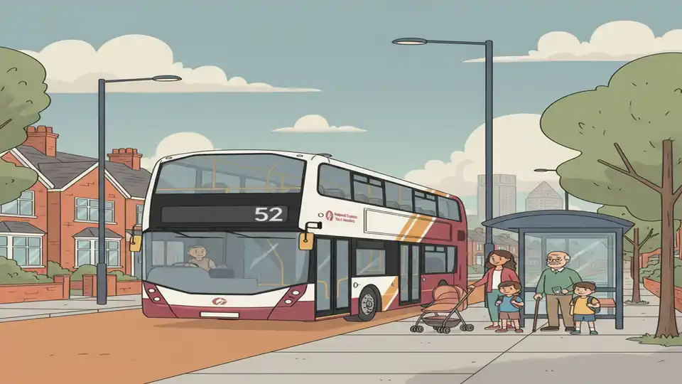 Route 52 Adjusts for Great Barr Road Work