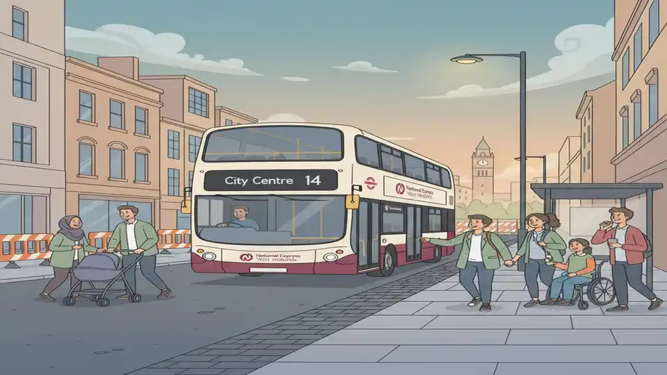 Birmingham Service 14 Reroutes for Utility Work