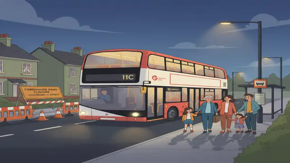 West Midlands Routes Reroute for Highway Work