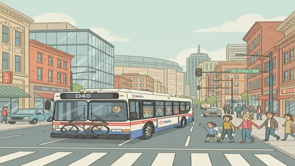 DC Metro Adjusts D40 Route for Arena Event