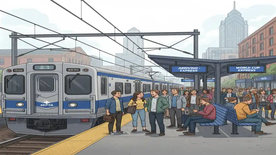 Philadelphia SEPTA Expands for World Cup Crowds