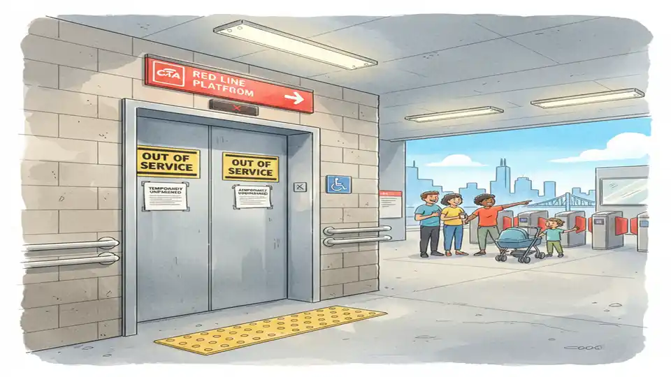 CTA Works to Restore 69th Red Line Access