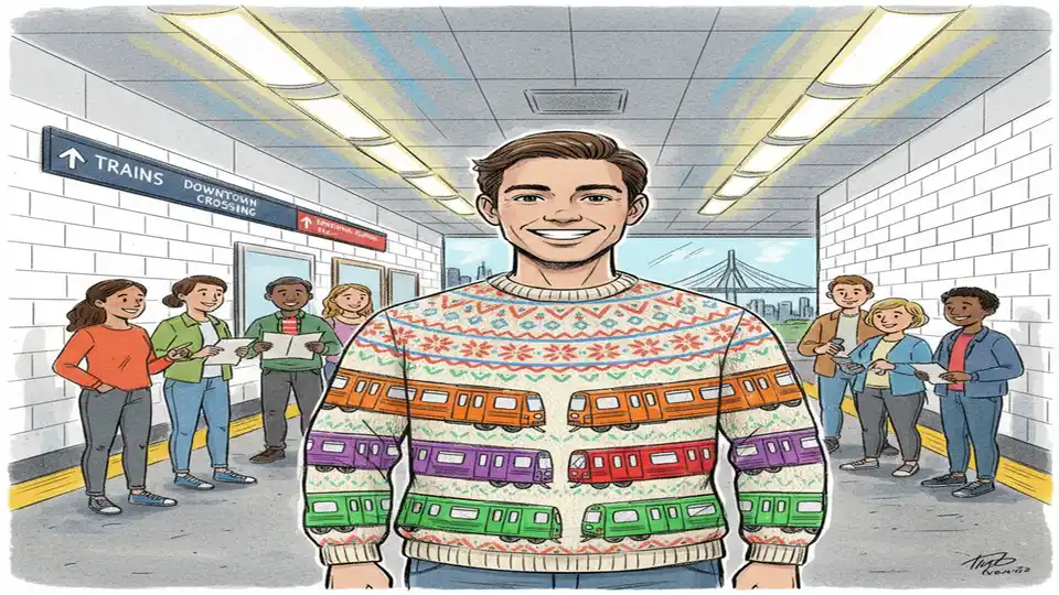 Boston Transit Art Goes Viral on Social Media