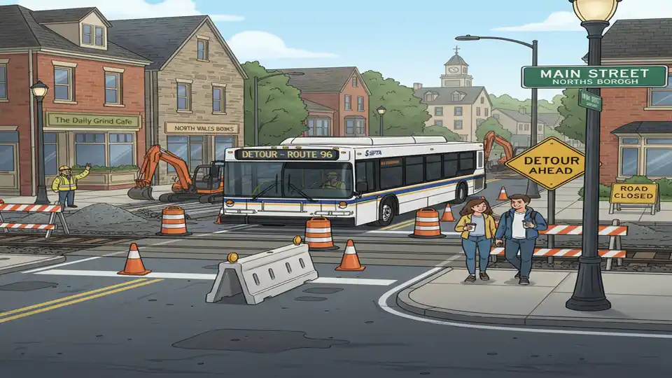 SEPTA Upgrades Main Street Crossing Infrastructure