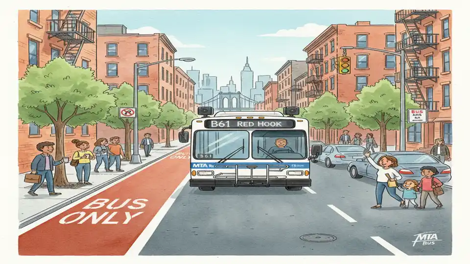 NYC Expands Bus Lane Cameras to B15, M31 Routes