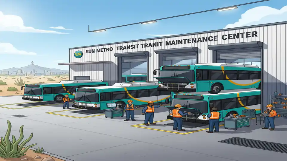 El Paso Gets $16M Facility to Boost Bus Reliability