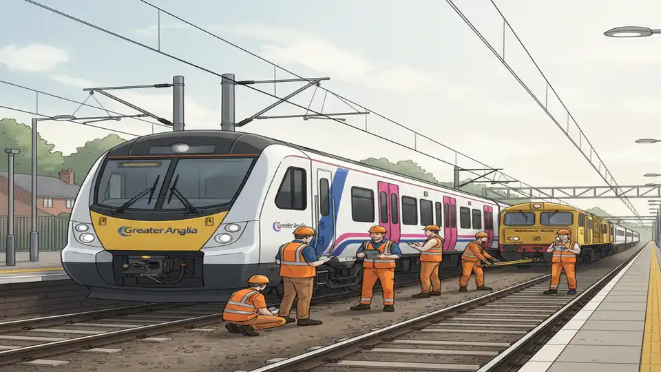 Broxbourne Line Blocked by Train Breakdown