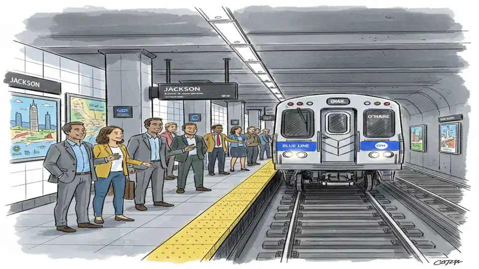 Blue Line Service Halted After Medical Emergency