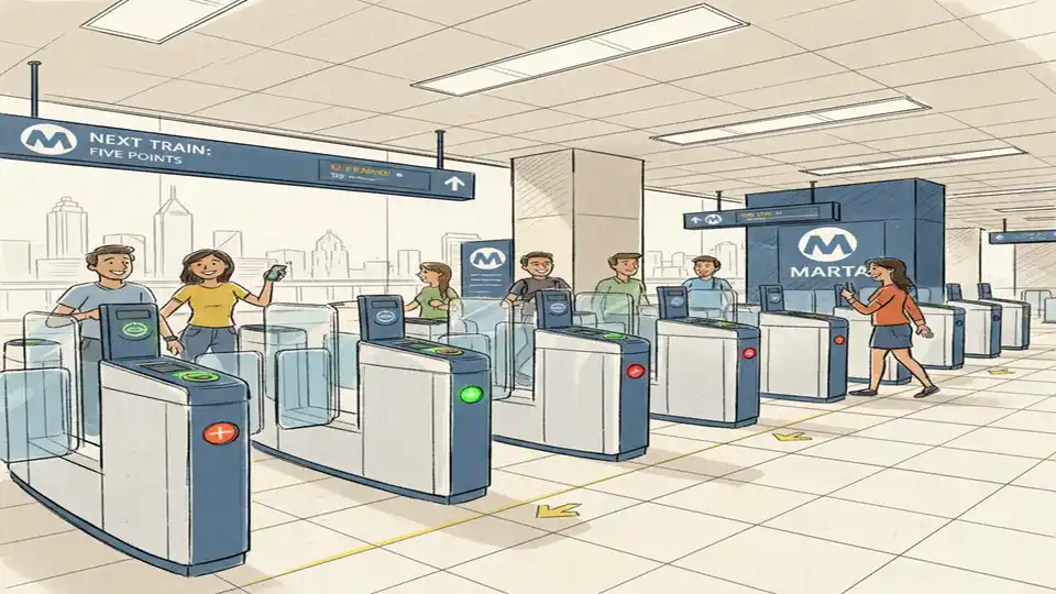 MARTA Adds Tap Payment at 38 Stations