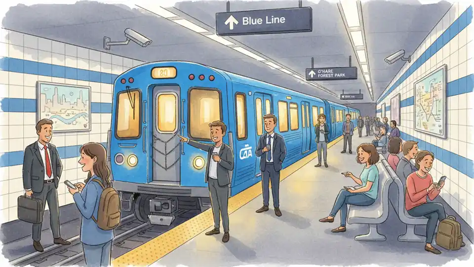 CTA Blue Line Track Work Maintains Safety