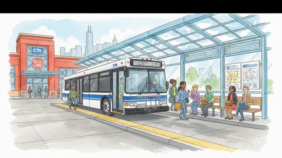 CTA 69th Terminal Closes for Maintenance Work
