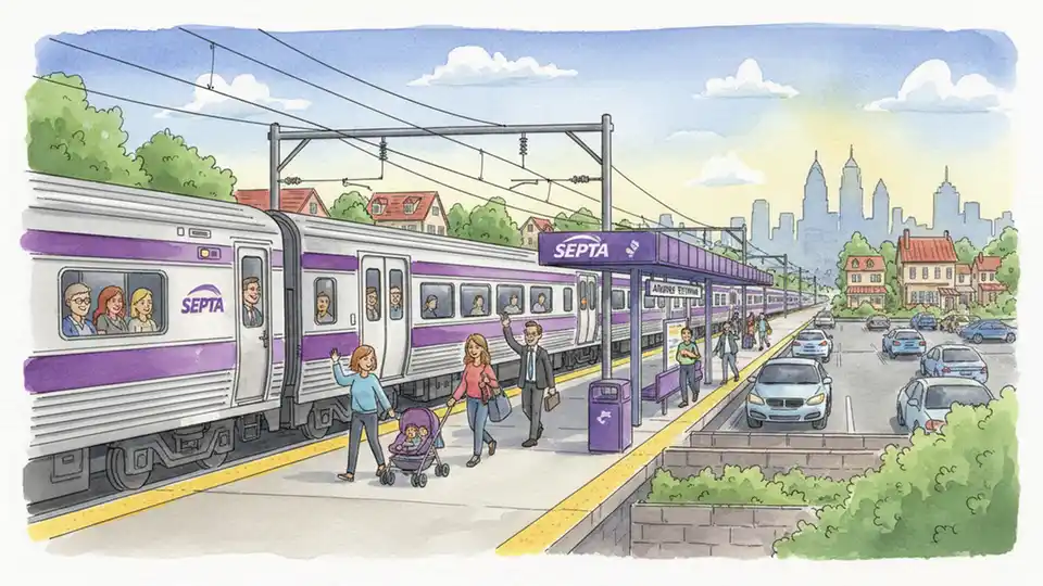 SEPTA Adds Real-Time Car Count to Regional Rail