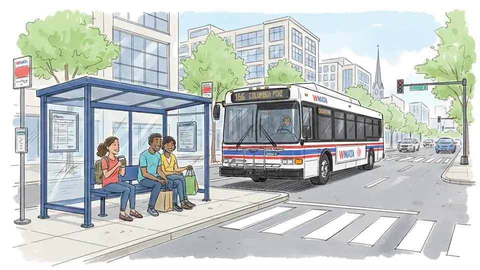 WMATA Adjusts Bus Service for Arlington Construction